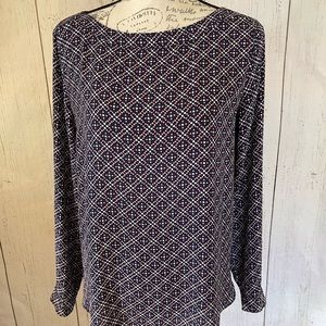 Loft long sleeve blouse